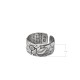 Tibetan Lotus White Copper Enlightenment Ring