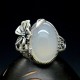 990 Sterling Silver Chalcedony Harmony Ring 990 Sterling Silver Chalcedony Harmony Ring