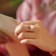 White Jade Auspicious Cloud Luck Ring White Jade Auspicious Cloud Luck Ring