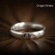 925 Sterling Silver Chinese Zodiac Buddha Blessing Ring 925 Sterling Silver Chinese Zodiac Buddha Blessing Ring