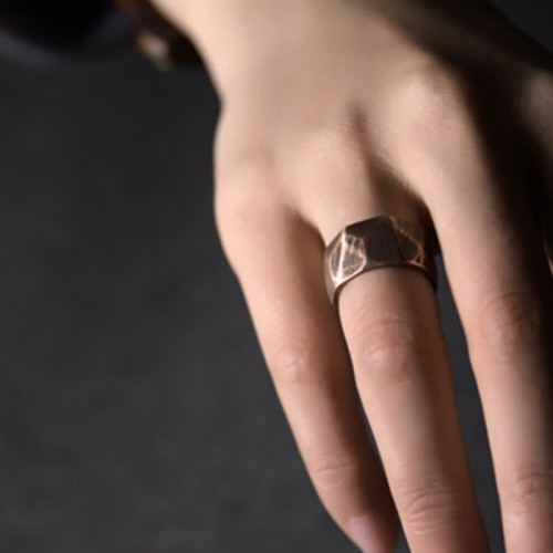 Tibetan Simple Copper Wealth Ring Tibetan Simple Copper Wealth Ring