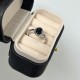 925 Sterling Silver Black Onyx Fortune Ring 925 Sterling Silver Black Onyx Fortune Ring