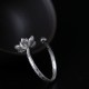 925 Silver Lotus Blessing Ring 925 Silver Lotus Blessing Ring
