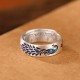 999 Silver Peacock Lotus Fortune Ring 999 Silver Peacock Lotus Fortune Ring