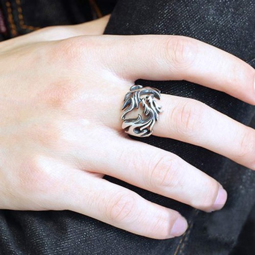Dragon Pattern Strength Ring