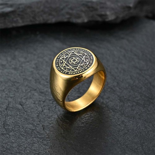 Zodiac Star of David Protection Ring Zodiac Star of David Protection Ring