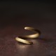 Simple Copper Luck Adjustable Ring Simple Copper Luck Adjustable Ring