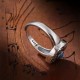 Tibetan Om Mani Padme Hum Peace Rotatable Ring