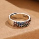 Colorful Plum Blossom Copper Ring Colorful Plum Blossom Copper Ring