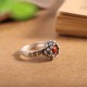925 Sterling Silver Lotus Ring 925 Sterling Silver Lotus Ring