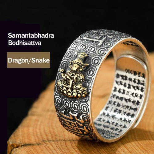 Chinese Zodiac Buddha Wealth Ring Chinese Zodiac Buddha Wealth Ring