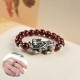 925 Silver Garnet Moonstone PiXiu Wealth Ring 925 Silver Garnet Moonstone PiXiu Wealth Ring
