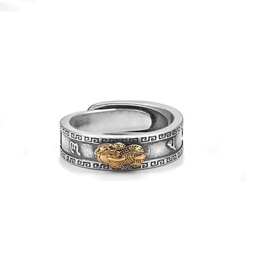 PiXiu Om Mani Padme Hum Wealth Couple Ring PiXiu Om Mani Padme Hum Wealth Couple Ring