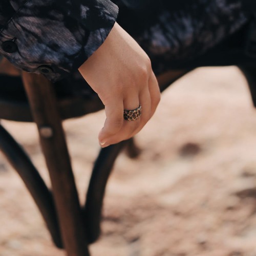 Tibetan Copper Brass Luck Ring Tibetan Copper Brass Luck Ring