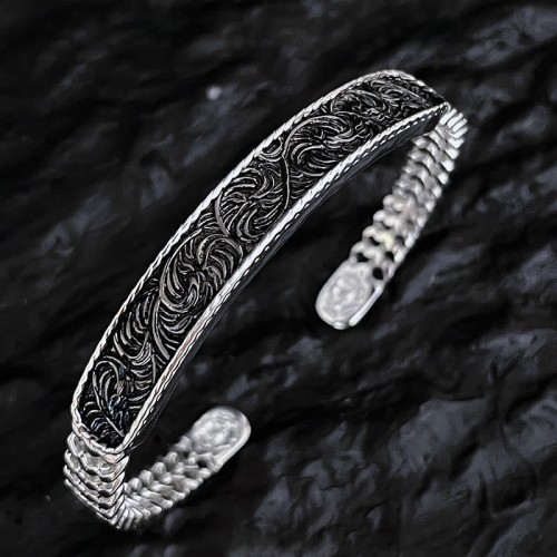 Tang Dynasty Copper Luck Cuff Bracelet Ring