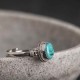925 Silver Turquoise Wisdom Love Ring 925 Silver Turquoise Wisdom Love Ring