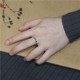 925 Silver Auspicious Clouds Engraved Ring 925 Silver Auspicious Clouds Engraved Ring