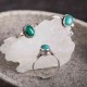 925 Silver Turquoise Wisdom Love Ring 925 Silver Turquoise Wisdom Love Ring