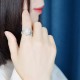 990 Sterling Silver Chalcedony Harmony Ring 990 Sterling Silver Chalcedony Harmony Ring