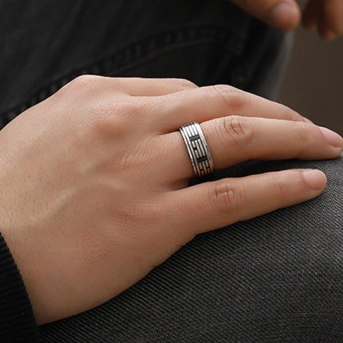 Bagua Yin Yang Balance Rotatable Ring Bagua Yin Yang Balance Rotatable Ring