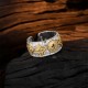 925 Silver Tang Dynasty Flower Luck Ring 925 Silver Tang Dynasty Flower Luck Ring