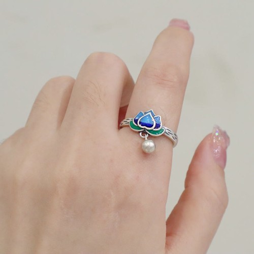 Lotus Flower Enlightenment Ring