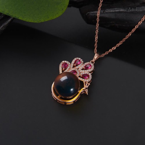 Peacock Amber Fortune Set Peacock Amber Fortune Set
