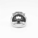 Men's Tiger Head Titanium Steel Punk Rock Ring Men's Tiger Head Titanium Steel Punk Rock Ring