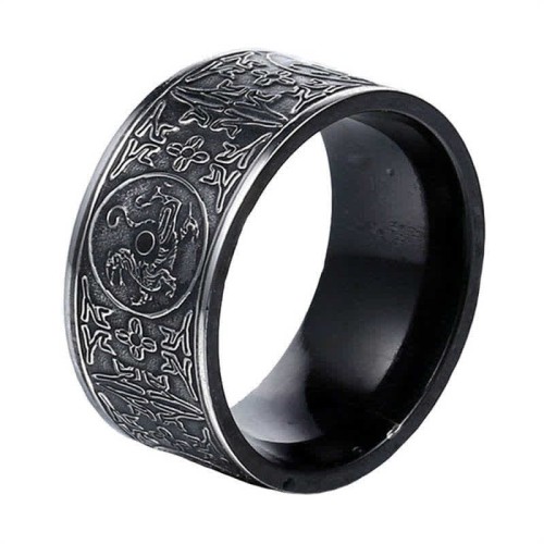 Four Guardian Beasts Luck Ring