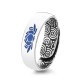 Tibetan Blue Lotus Copper Enlightenment Ring Tibetan Blue Lotus Copper Enlightenment Ring
