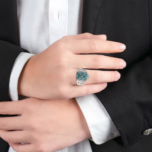 925 Silver Feng Shui PiXiu Luck Ring 925 Silver Feng Shui PiXiu Luck Ring
