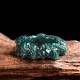 Natural Cyan Jade Dragon Success Ring Natural Cyan Jade Dragon Success Ring