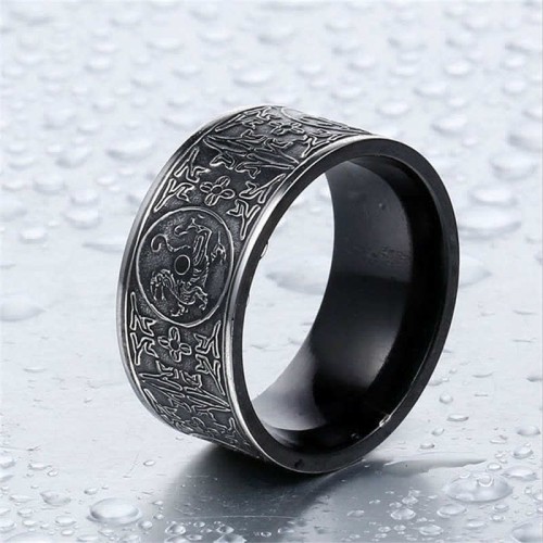 Four Guardian Beasts Luck Ring