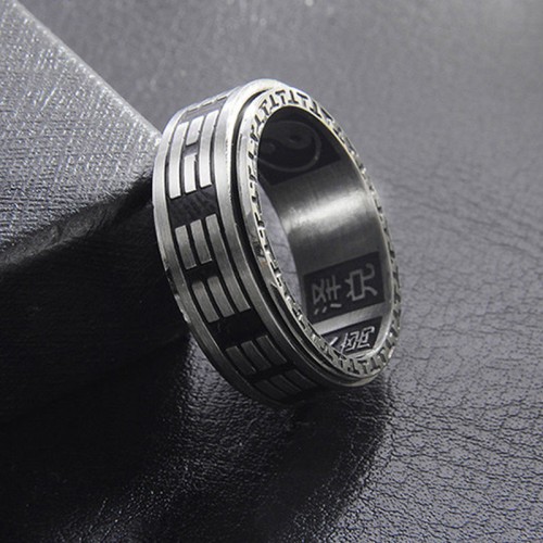 Bagua Yin Yang Balance Rotatable Ring Bagua Yin Yang Balance Rotatable Ring