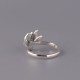 925 Silver Lotus Flower New Beginning Ring