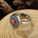 Tibetan Om Mani Padme Hum Peace Rotatable Ring