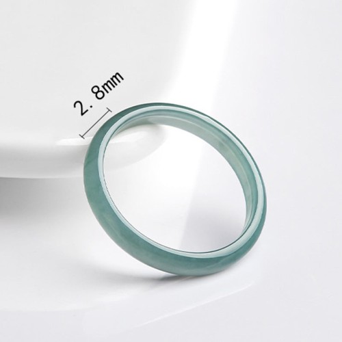 Natural Jade Prosperity Protection Ring