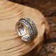 925 Silver Tang Dynasty Luck Adjustable Ring 925 Silver Tang Dynasty Luck Adjustable Ring