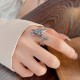 Vintage 925 Silver Year of the Dragon Luck Ring Vintage 925 Silver Year of the Dragon Luck Ring