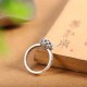 925 Sterling Silver Lotus Ring 925 Sterling Silver Lotus Ring