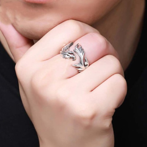 Dragon Pattern Strength Ring