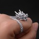 990 Silver Dragon Luck Protection Ring 990 Silver Dragon Luck Protection Ring