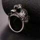 Men's Tiger Head Titanium Steel Punk Rock Ring Men's Tiger Head Titanium Steel Punk Rock Ring