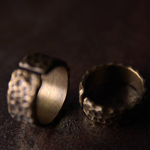 Tibetan Copper Brass Luck Ring Tibetan Copper Brass Luck Ring