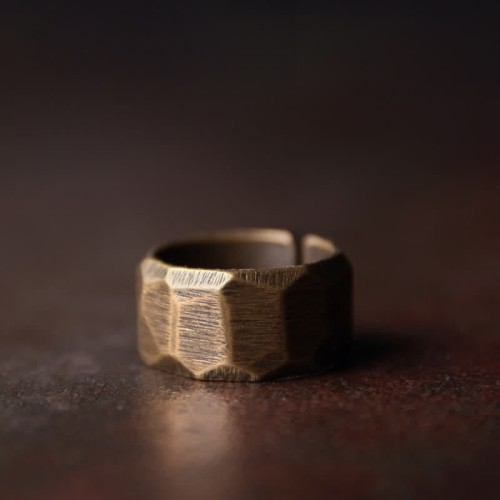 Tibetan Simple Copper Wealth Ring Tibetan Simple Copper Wealth Ring