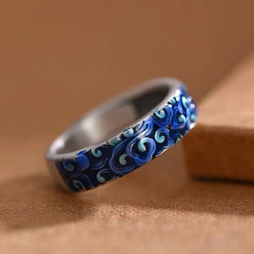 Auspicious Clouds Healing Copper Ring Auspicious Clouds Healing Copper Ring