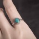 925 Silver Turquoise Wisdom Love Ring 925 Silver Turquoise Wisdom Love Ring