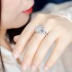 990 Sterling Silver Chalcedony Harmony Ring 990 Sterling Silver Chalcedony Harmony Ring