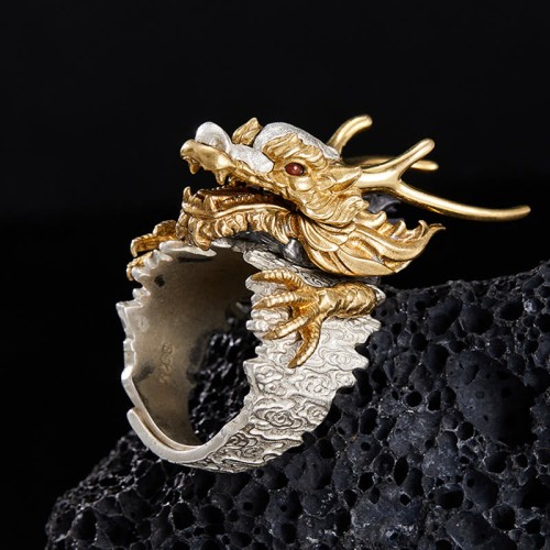 925 Sterling Silver Dragon Luck Protection Pendant 925 Sterling Silver Dragon Luck Protection Pendant