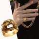 Men's Tiger Head Titanium Steel Punk Rock Ring Men's Tiger Head Titanium Steel Punk Rock Ring
